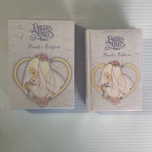 Precious moment bible wedding edition in box